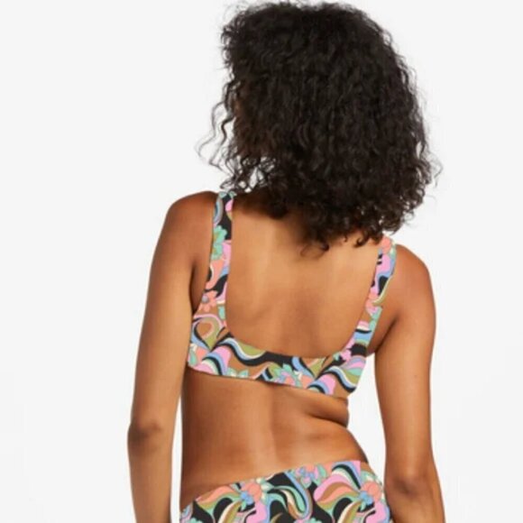 Billabong Dont Trip Ava Reversible Triangle Bikini Top - Picture 2 of 9